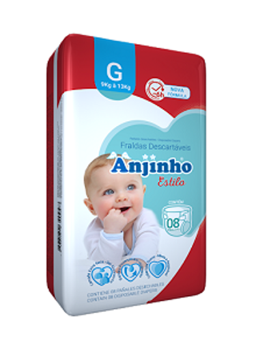 Imagem de FRALDA ANJINHO PACOTAO G C/20UN