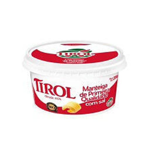Imagem de MANTEIGA EXTRA COM SAL TIROL 200G