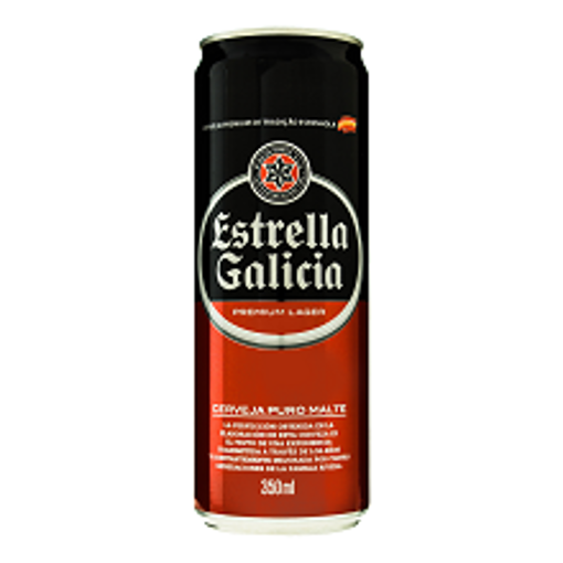 Imagem de CERVEJA LT ESTRELA GALICIA 350ML