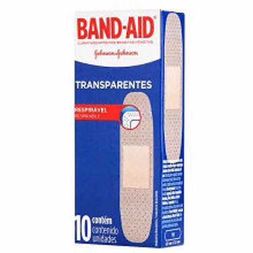 Imagem de BAND AID TRANSP C/10