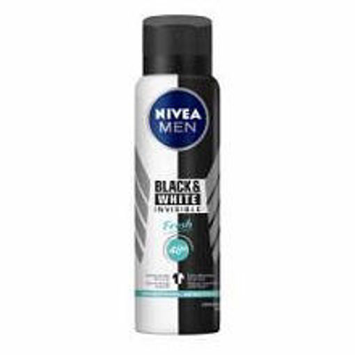 Imagem de DES NIVEA AER MASC B W INVIS FRESH 150ML