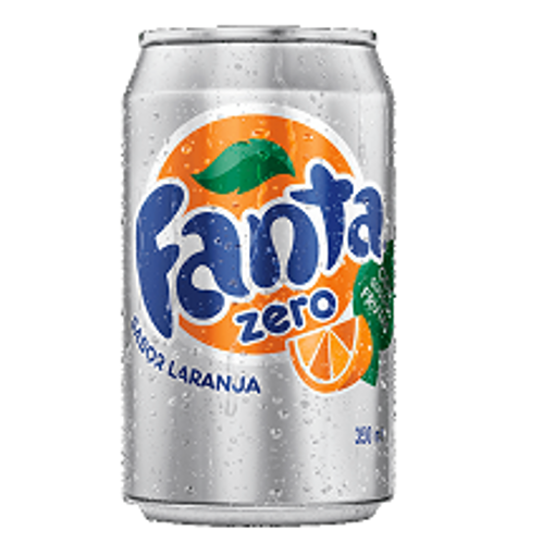 Imagem de REFRIG FANTA LARANJA ZERO LT 350ML