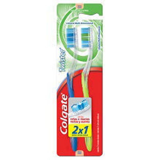 Imagem de ESC DENTAL COLGATE TWISTER 2X1