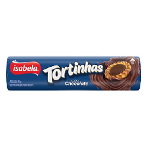 Imagem de BISC TORTINHAS ISABELA 140G CHOC