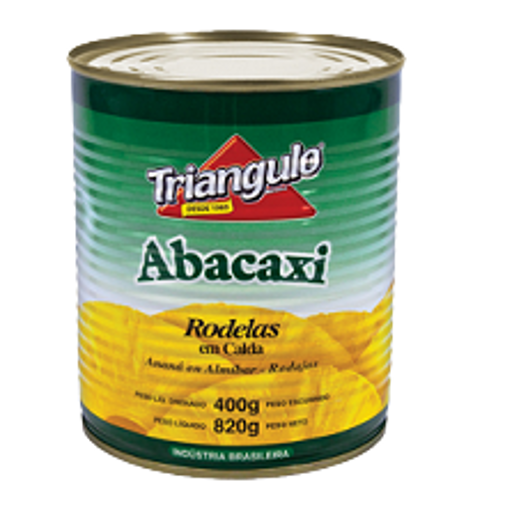 Imagem de ABACAXI TRIANGULO RODELAS LT 400G